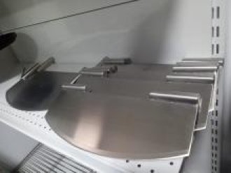 ACERO INOX GUILLOTINA PARA PIZZA